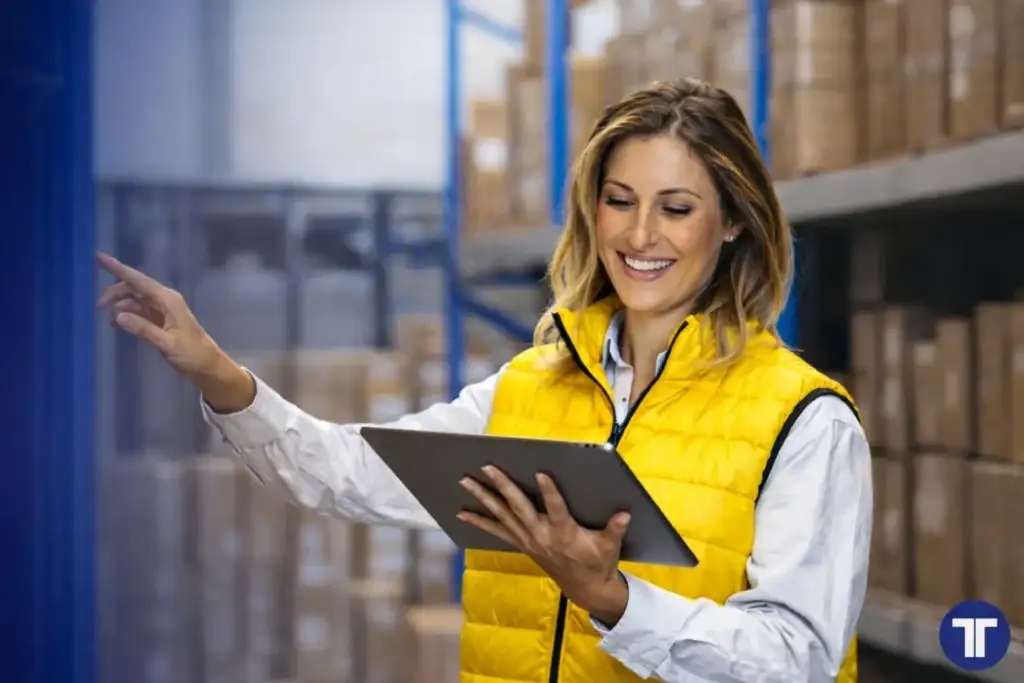 Tetrix Transport freight broker at warehouse